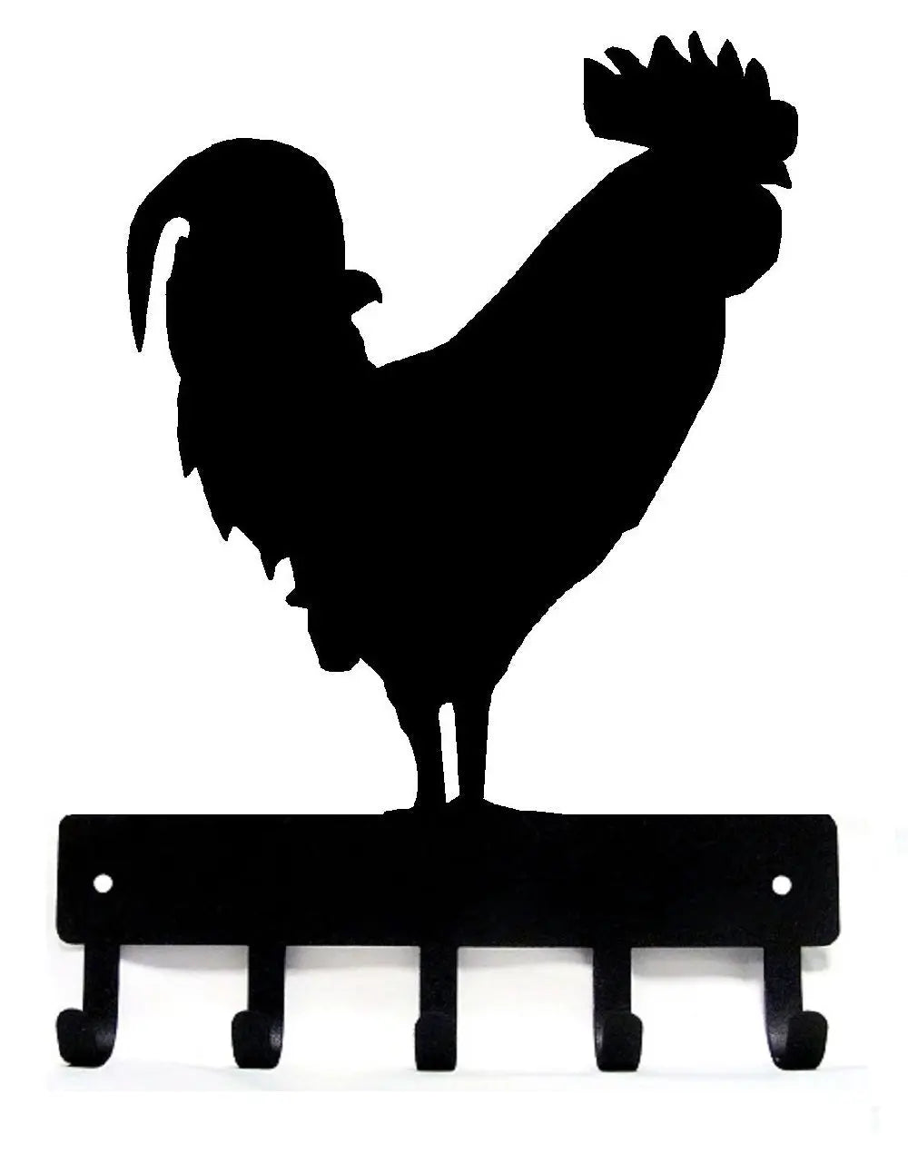Rooster Key Rack – Farmhouse Charm – NORTH STAR FARMS