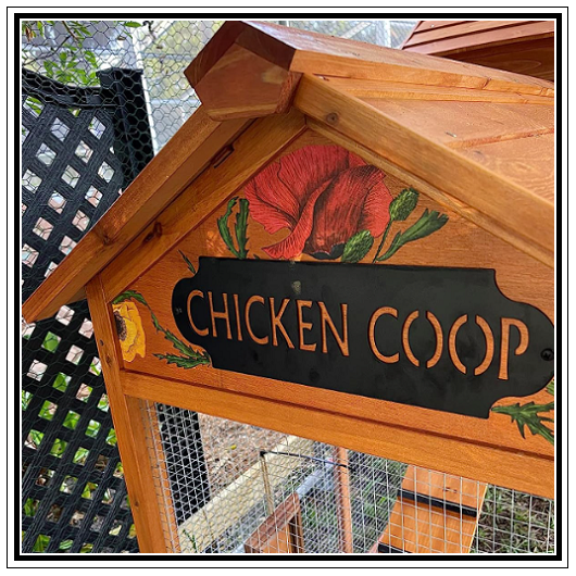 Chicken Signs - Decorative Chicken Coop